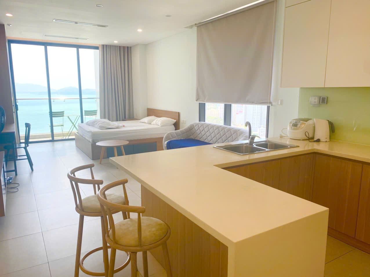 Premium Studio Apartment For Rent In Scenia Bay Nha Trang – High Floor & Sea View
